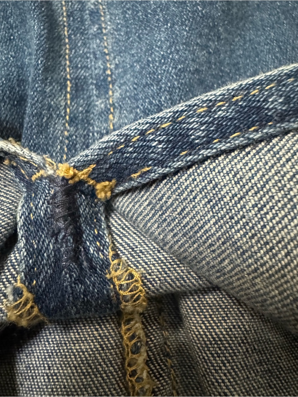 Pilcro Blue Denim Midi Dress - Picture 12 of 15